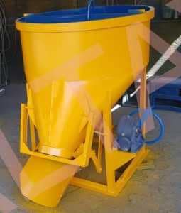 باکت حمل بتن مخروطی۷۵۰ لیتری بغلریز