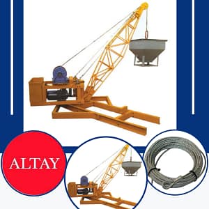 بالابر ساختمانی نیمه تاور